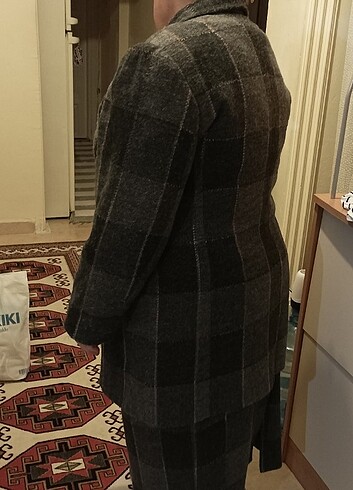 46 Beden gri Renk Özel dikim kadın takim