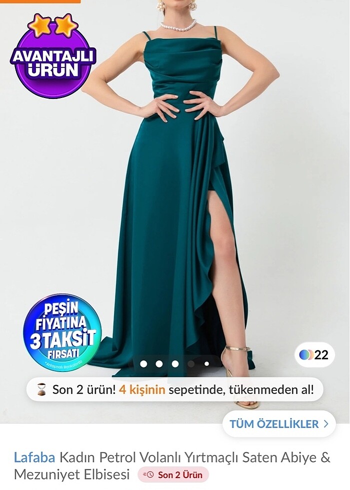 Saten Elbise - Görsel 3