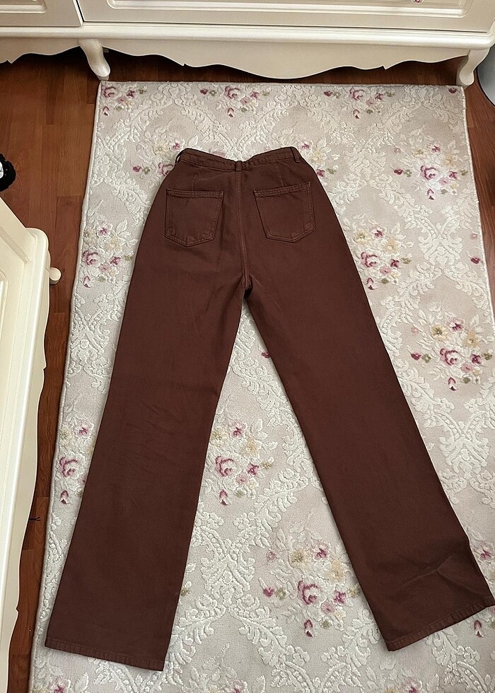 Kahverengi Jean - Görsel 2