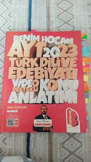 Benim hocam edebiyat video ders defteri 
