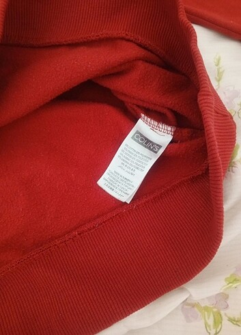 m Beden kırmızı Renk Colins sweatshirt