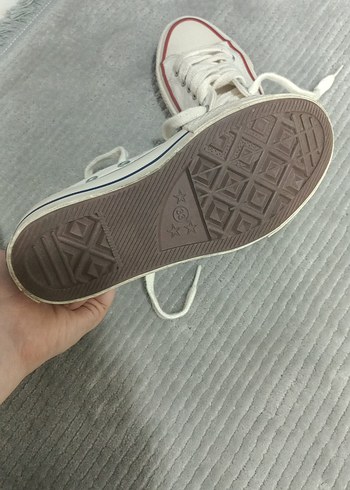 Beyaz çocuk Converse Spor Ayakkabı - Görsel 5