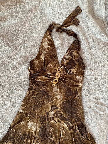 American Vintage Leopar y2k Vintage Elbise