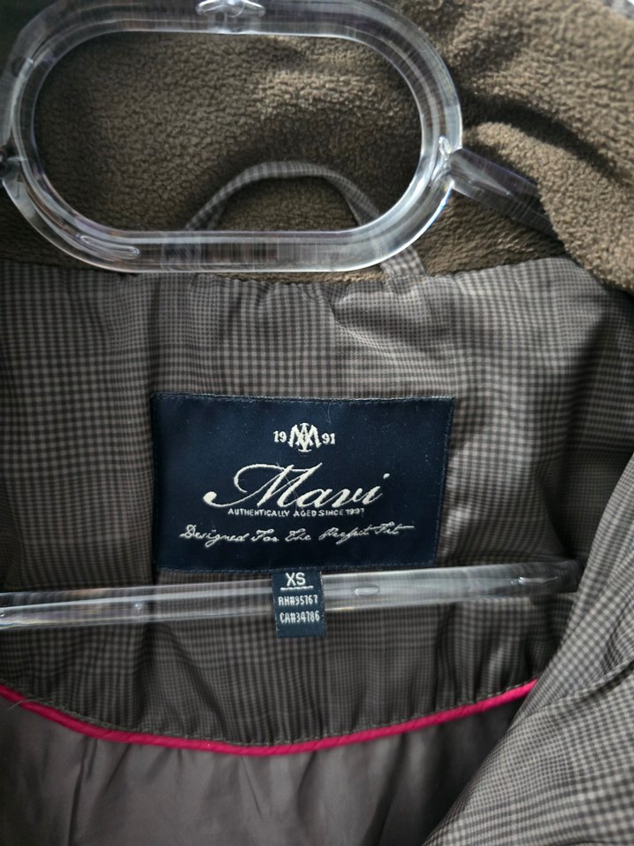 Kadın Kahverengi Kürklü Kışlık Mont - Görsel 4