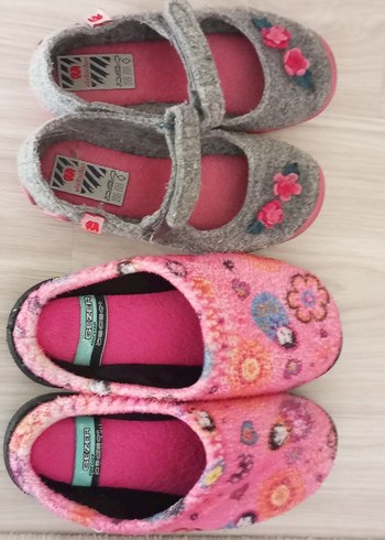 Kız Çocuk Ev terlik,Ev ayakkabı(2'li fiyat) - Görsel 3