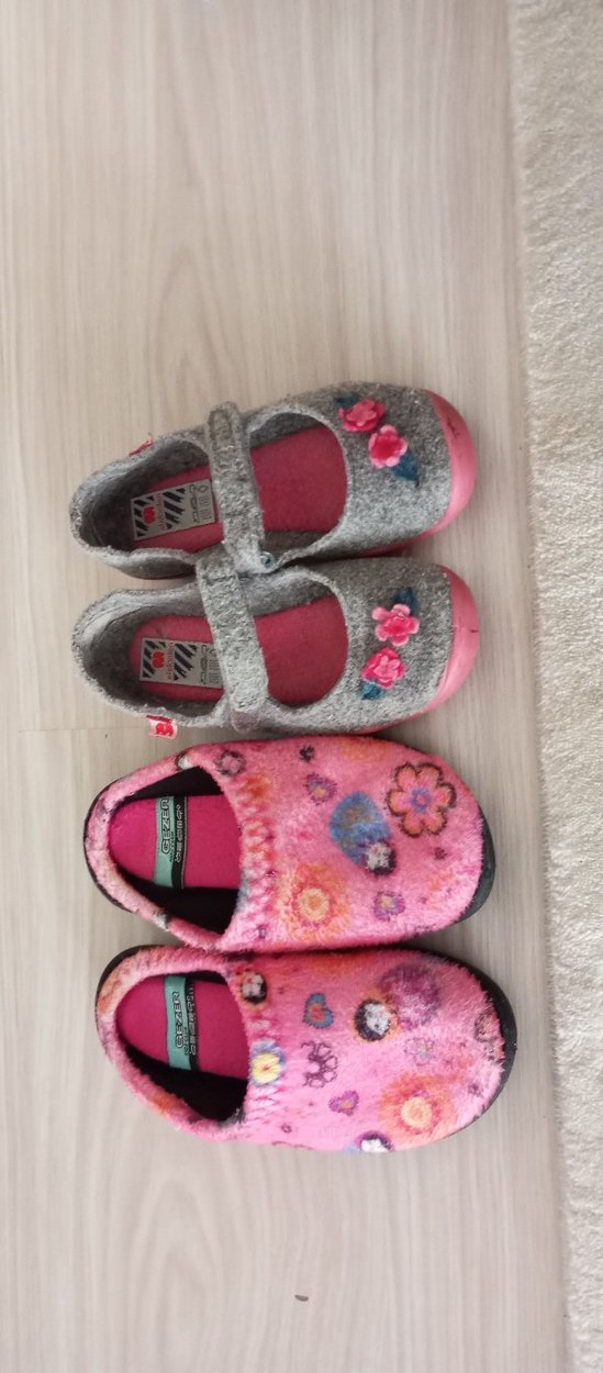 Kız Çocuk Ev terlik,Ev ayakkabı(2'li fiyat) - Görsel 2