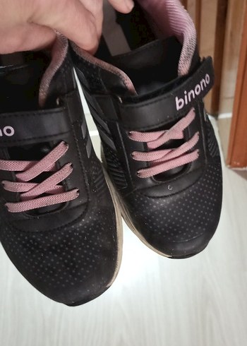 Kız Çocuk Pembe Baskılı Spor Ayakkabı - Görsel 3