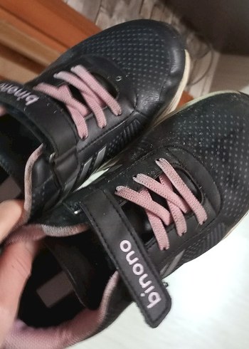 Kız Çocuk Pembe Baskılı Spor Ayakkabı - Görsel 8