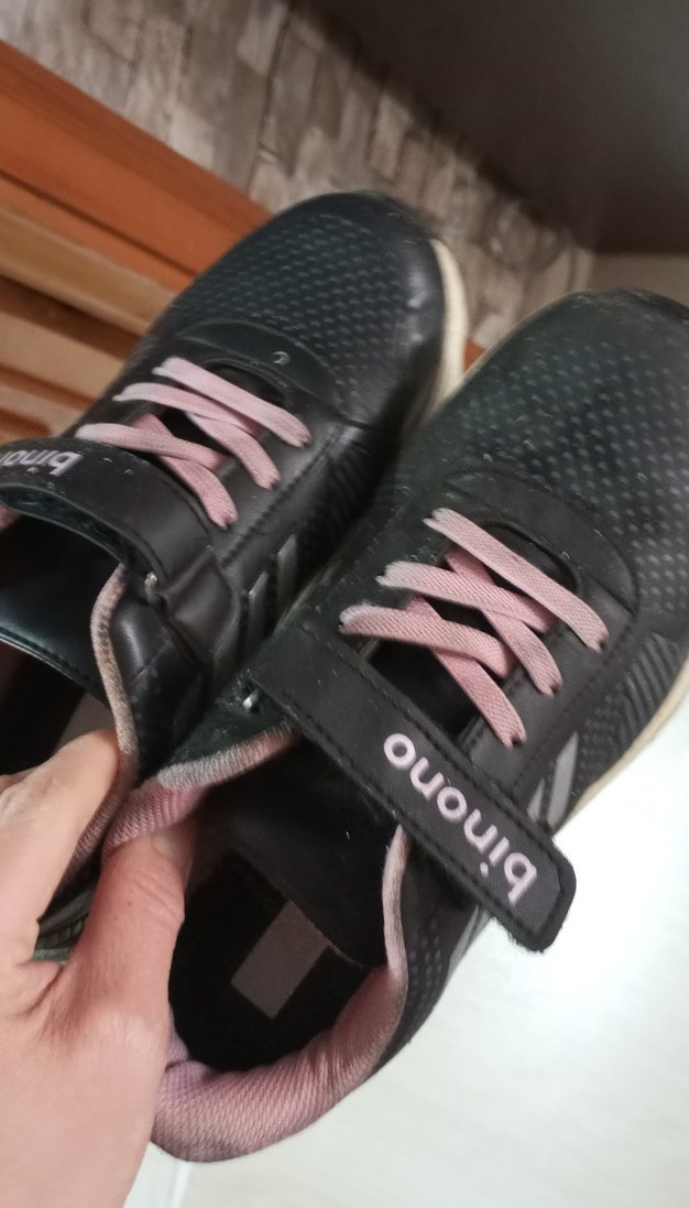 Kız Çocuk Pembe Baskılı Spor Ayakkabı - Görsel 5