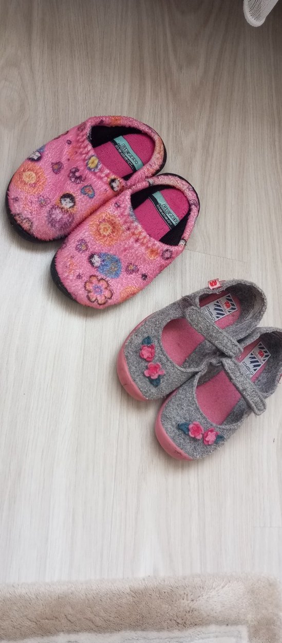 Nakışlı Renkli Kız Çocuk Sıcak Ev Terlikleri - Görsel 3