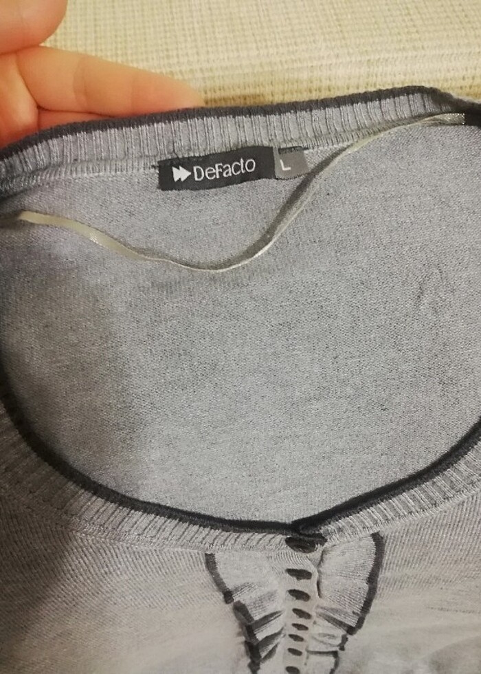 Defacto triko L beden  - Görsel 3