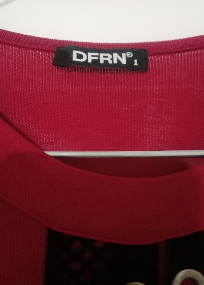 Pembe Tunik Defrina 38 40bedene uyumlu İnce triko tunik  - Görsel 2