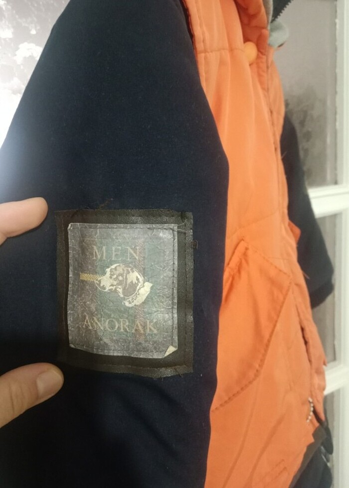 Men anorak çocuk kaban  - Görsel 2