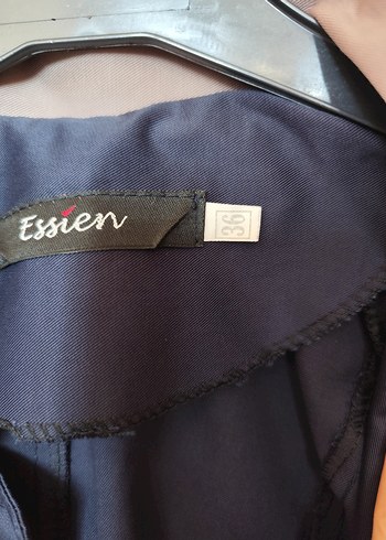 düğmeli lacivert ceket - Görsel 3