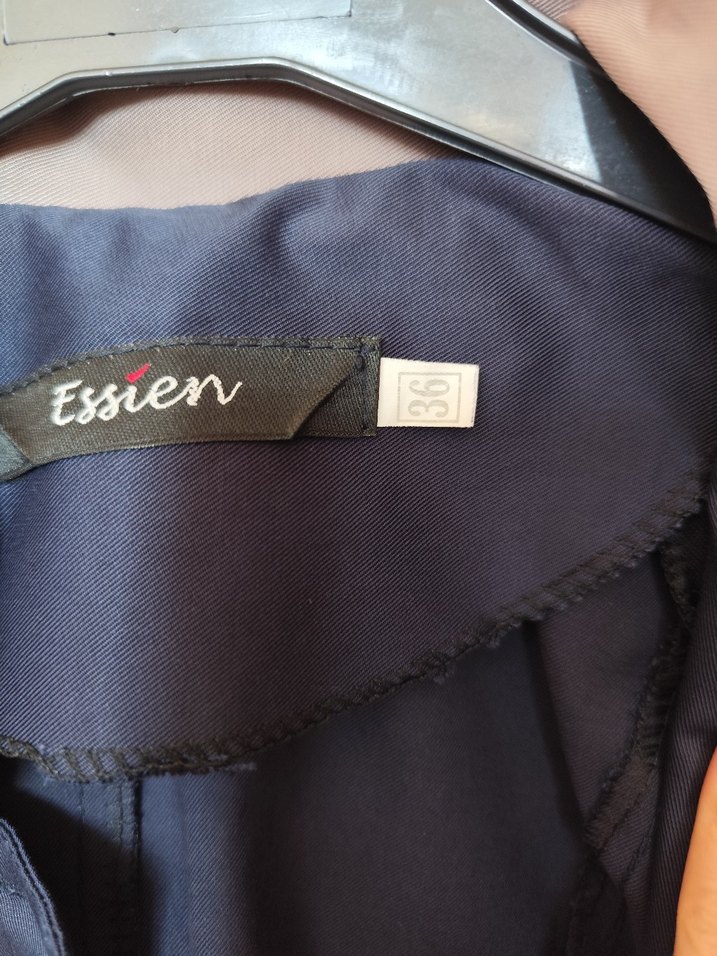 düğmeli lacivert ceket - Görsel 3