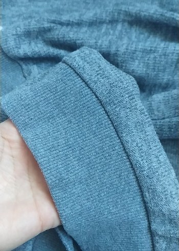 Gri Kadın Uzun Kollu Sweatshirt - Görsel 6