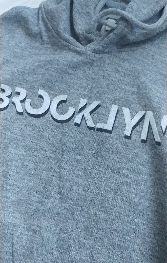 Gri Kadın Uzun Kollu Sweatshirt - Görsel 4