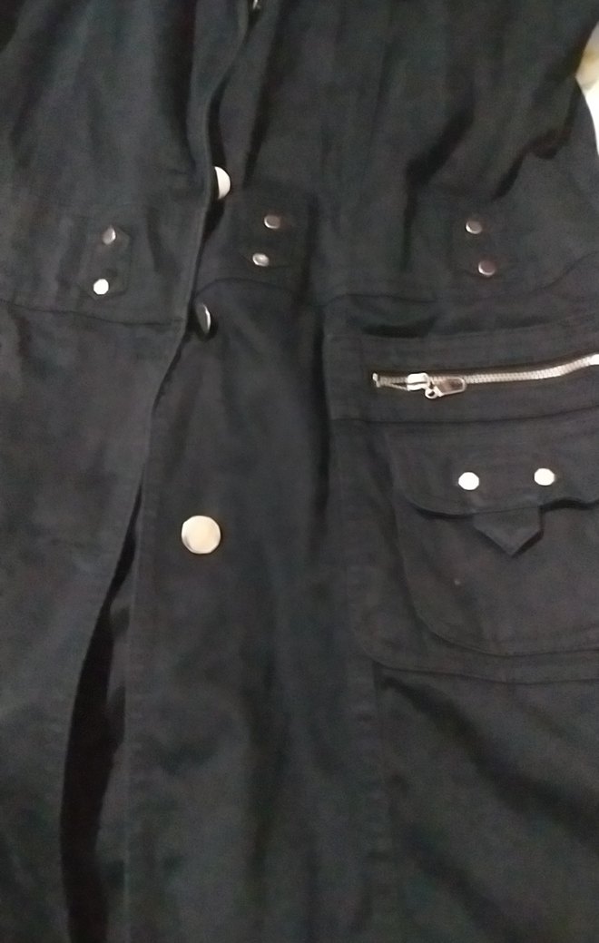 Kadın Siyah Midi Trençkot - Görsel 5