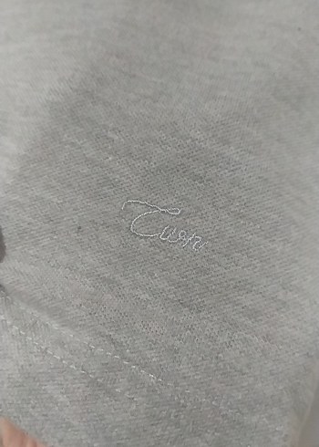 Gri Keten Erkek Polo Tişört - Görsel 5