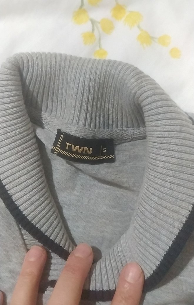 Gri Keten Erkek Polo Tişört - Görsel 4