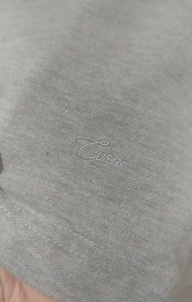 Gri Keten Erkek Polo Tişört - Görsel 5