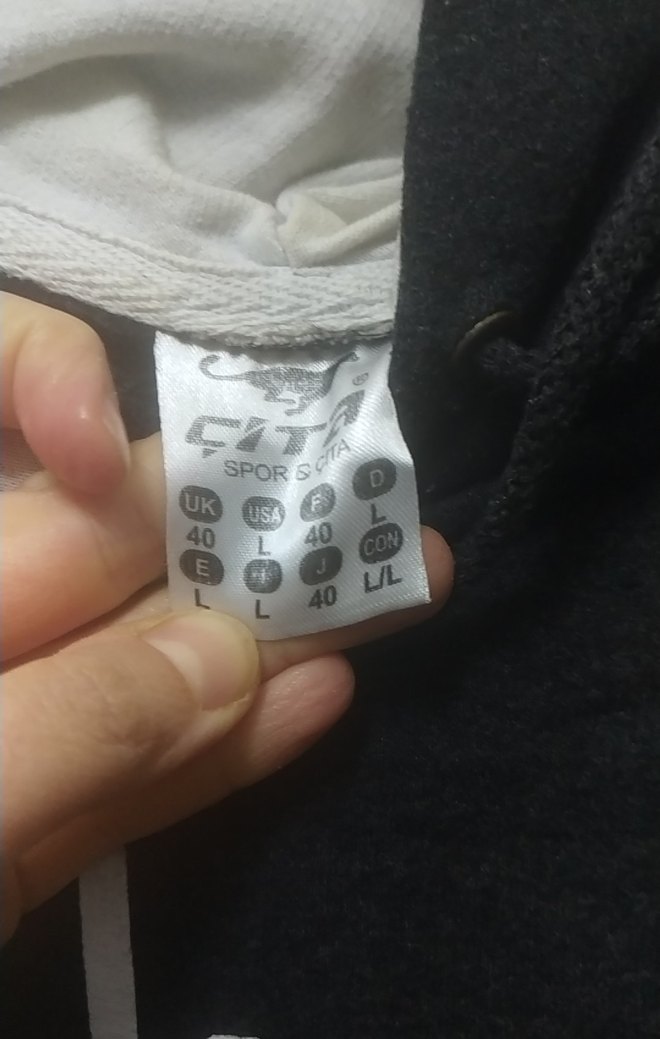 Siyah Baskılı Uzun Kollu Sweatshirt - Görsel 4