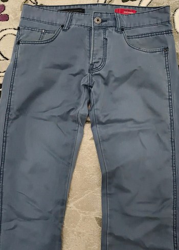 Gri Regular Fit Denim Erkek Pantolon - Görsel 2