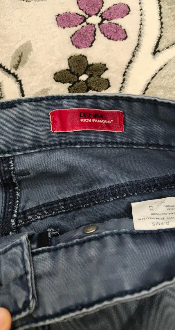 Gri Regular Fit Denim Erkek Pantolon - Görsel 3