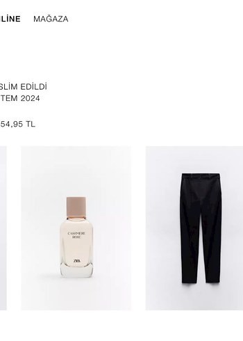 Zara Zara, Orijinal, Kullanılmadı