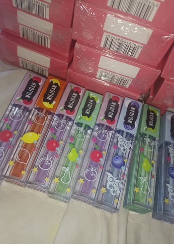 Renkli Dudak Parlatıcısı Seti - Görsel 2