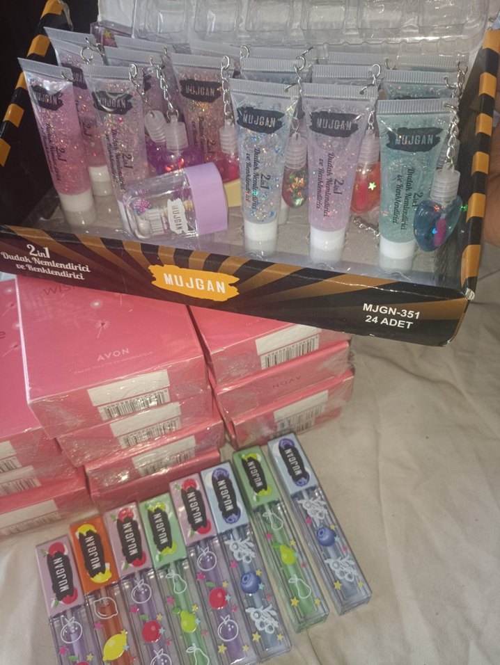 Renkli Dudak Parlatıcısı Seti - Görsel 3