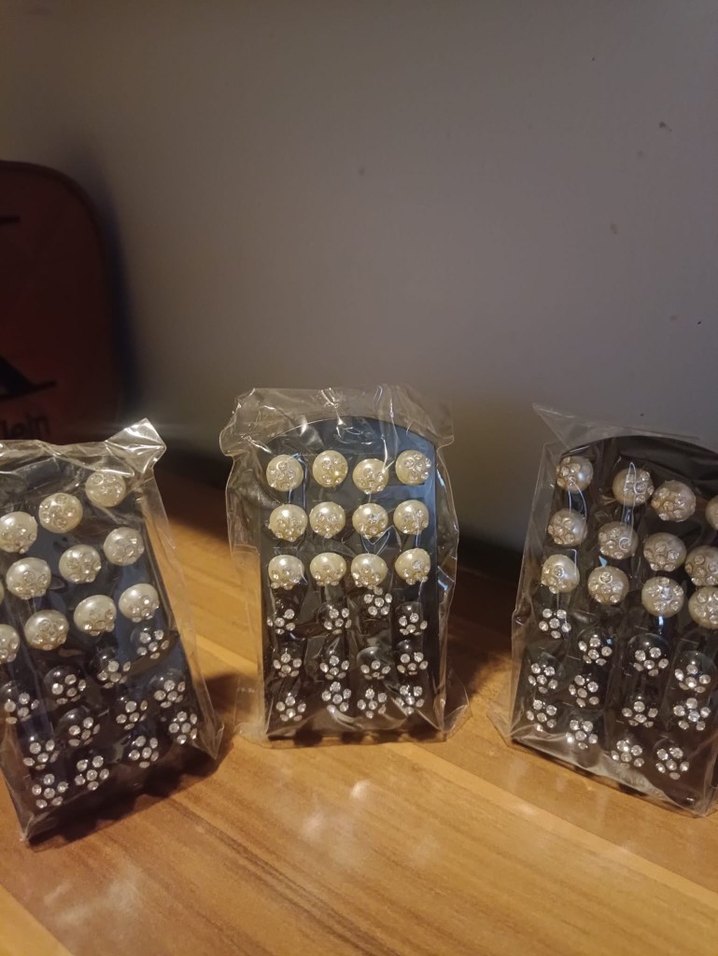 Siyah Taşlı Küpe seti - Görsel 2