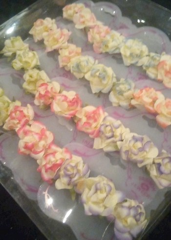 Çiçek Desenli Bohem Saç tokası - Görsel 3