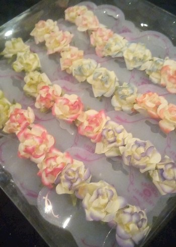 Çiçek Desenli Bohem Saç tokası - Görsel 2