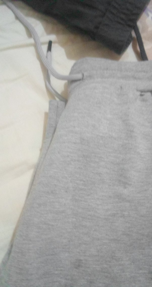 Gri Erkek Fermuarlı Sweatpants - Görsel 2