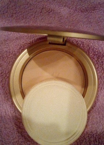 Bej Pudra Kompakt Makyaj - Görsel 5