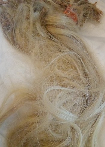 SAÇ KAYNAĞI 1 KEZ KULLANILDI 35 cm - Görsel 4