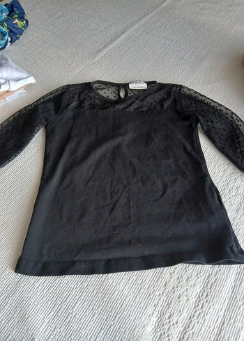 Kürk Detaylı Mor Mini Triko  kız çocuk Ceket tullü buluz - Görsel 6