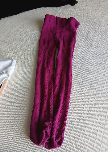 Kürk Detaylı Mor Mini Triko  kız çocuk Ceket tullü buluz - Görsel 5