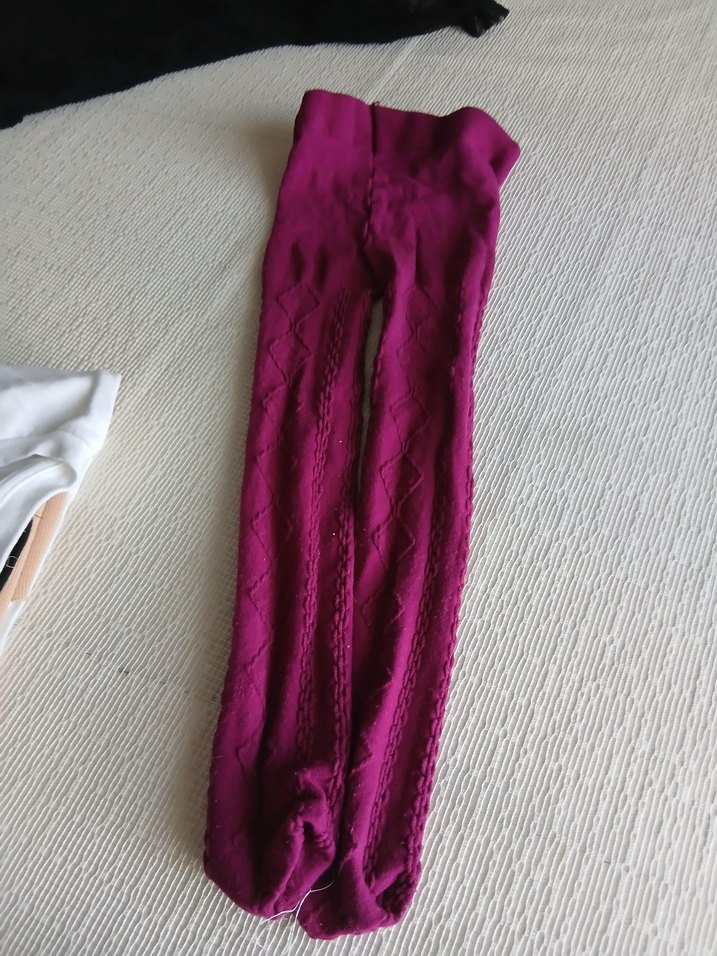 Kürk Detaylı Mor Mini Triko  kız çocuk Ceket tullü buluz - Görsel 5