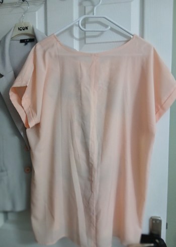 Pembe Bohem Desenli Kısa Kollu Tişört - Görsel 3