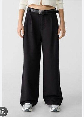 Stradivarius kemerli smart pantolon