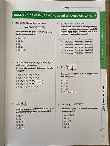 Beden Renk Lise-İlköğretim Mat Öabt