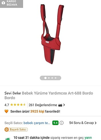 Sevi Bebe Sevi bebe yürüme yardimcisi