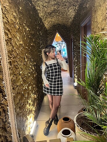 Salopet elbise - Görsel 3