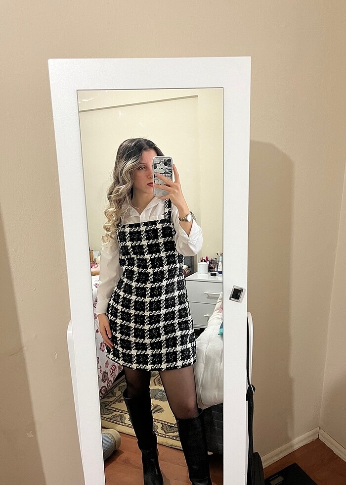 Salopet elbise - Görsel 5