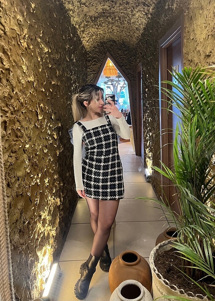 Salopet elbise - Görsel 2