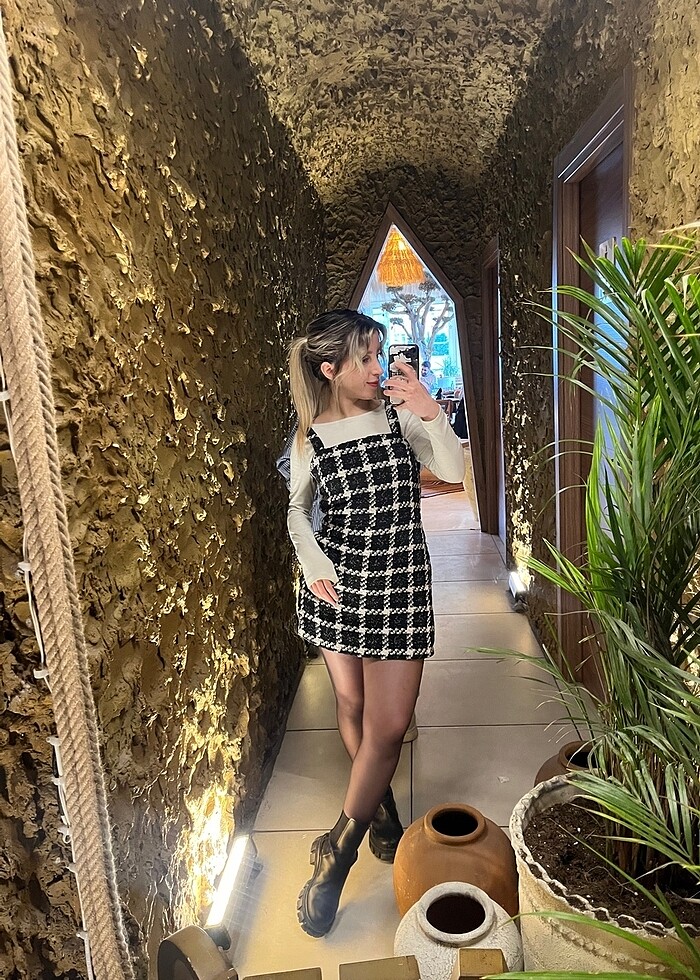 Salopet elbise - Görsel 3