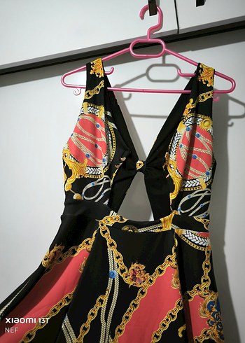 Zincir Detaylı Halter Yaka bikini - Görsel 4