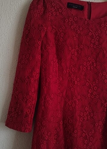 Kırmızı elbise - Görsel 5